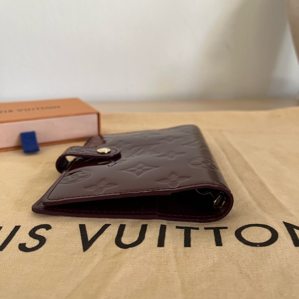 Louis Vuitton Verni Agenda PM Burgundy EUC 2010 - Picture 8 of 16